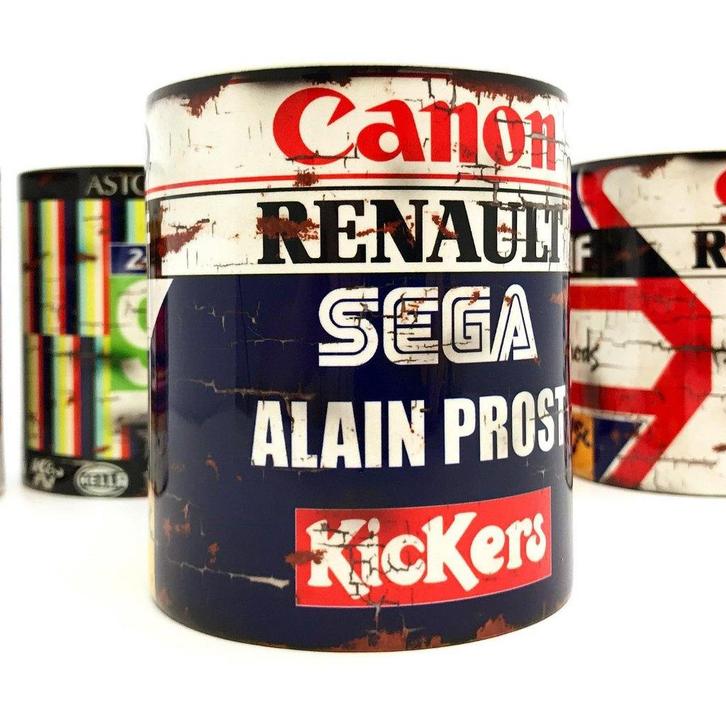 Alain Prost Helmet mok Vintage olie F1 Autosport NIEUW, Collections, Marques automobiles, Motos & Formules 1, Neuf, ForTwo, Enlèvement ou Envoi