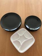 6 platte borden + 6 dessertborden + 2 hapjesborden, Huis en Inrichting, Keuken | Servies, Ophalen of Verzenden, Effen, Bord(en)