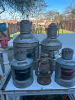 Antieke olie lamp, Huis en Inrichting, Kachels, Ophalen, Zo goed als nieuw