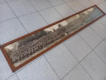 Antieke speciale foto vakantiekolonie 180x30cm in glas beschikbaar voor biedingen