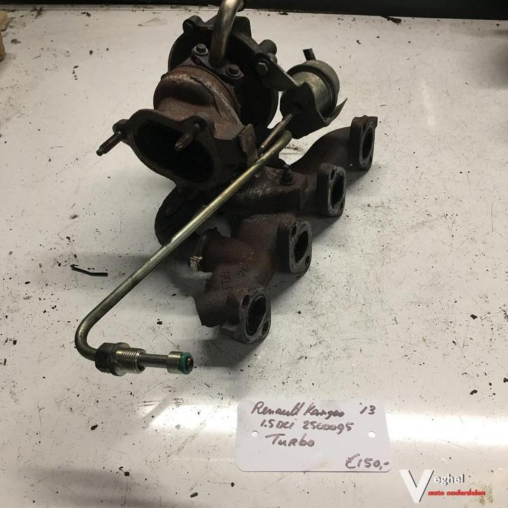 Renault Kangoo 1.5 dci ( Achterklep ) 2013 2500095   Turbo, Auto-onderdelen, Motor en Toebehoren, Gebruikt, Ophalen of Verzenden