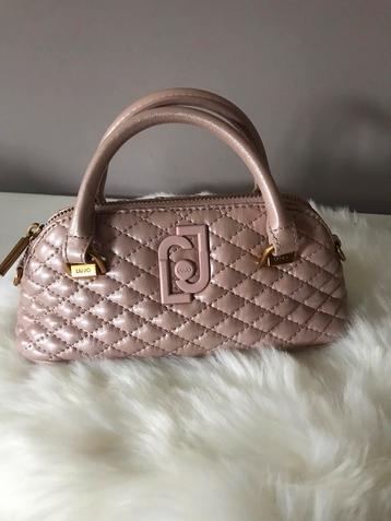 Oud roze schattig Liu Jo tasje met prachtige riem, Enlèvement ou Envoi, Neuf, Rose, Sac à main
