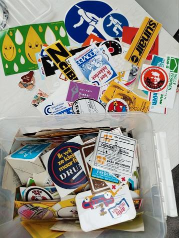 Stickers '70 '80 '90 volledige bak beschikbaar voor biedingen