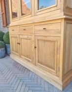 Eiken buffetkast/vitrinekast GRATIS LEVERING/EINDEJAARSACTIE, Huis en Inrichting, Ophalen of Verzenden, Zo goed als nieuw