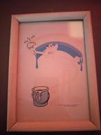 Impression sur cadre photo Pink Panther de 1984, Collections, 1980 à nos jours, Enlèvement ou Envoi, Gravure, Comme neuf