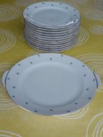 Taartschotel met 12 dessertbordjes porselein Seltmann, Huis en Inrichting, Ophalen, Zo goed als nieuw, Porselein