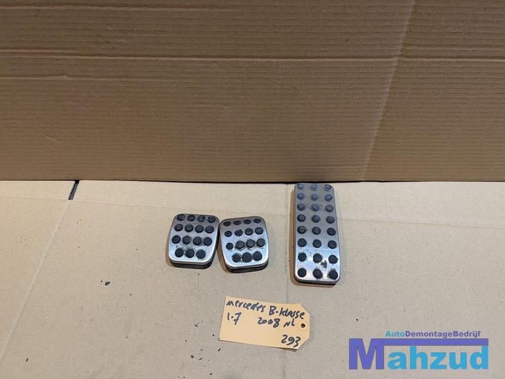 Mercedes B-klasse w245 pedaal rubber set 2005-2011, Auto-onderdelen, Besturing, Mercedes-Benz, Gebruikt, Ophalen of Verzenden