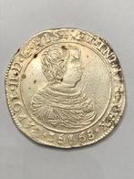 Munt zilver Ducaton Karel II Antwerpen 1668 zeldzaam !!!, Postzegels en Munten, Zilver, Ophalen of Verzenden, Losse munt, Zilver
