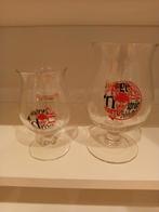 Duveglazen Verduvelt Asse met kaartjes, Ophalen of Verzenden