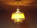 Lundby hanglamp met stoffen kap, Verzamelen, Poppenhuizen en Toebehoren, Gebruikt, Ophalen of Verzenden