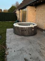 Opblaasbare jaccuzi 4 personen, Ophalen, Zo goed als nieuw, Grondzeil, Opblaasbaar