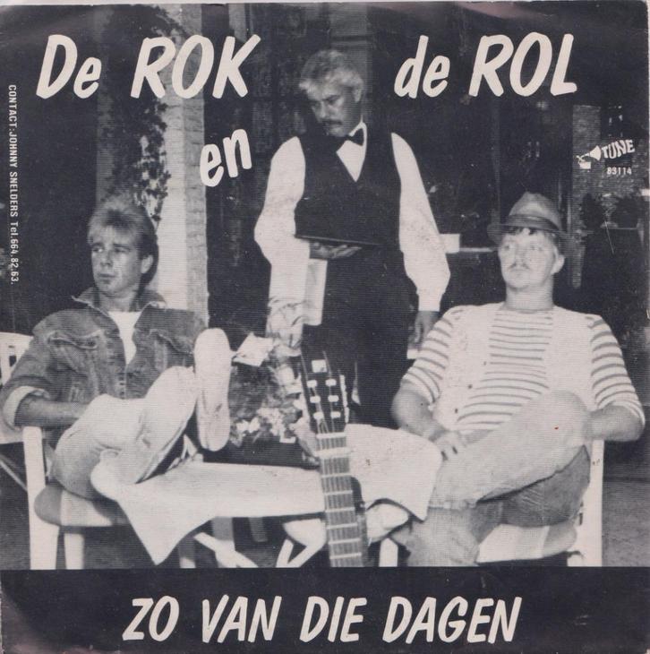 De Rok en de Rol - Zo van die dagen / Het dikke nekkenlied, CD & DVD, Vinyles Singles, Utilisé, Single, En néerlandais, 7 pouces