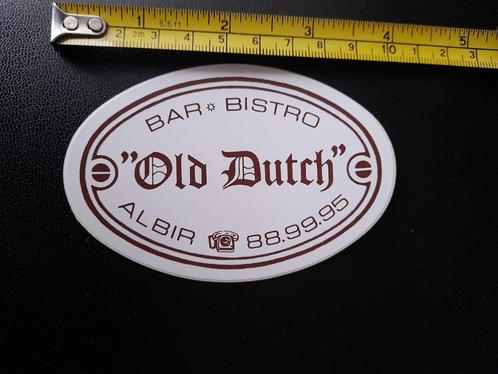 “Old Dutch” Albir, Costa Blanca, Spanje, sticker, Verzamelen, Stickers, Zo goed als nieuw, Overige typen, Verzenden