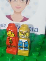 Set van 2 Lego-microfiguren - De koning van Heroica en de Ma, Ophalen of Verzenden, Zo goed als nieuw, Losse stenen, Lego