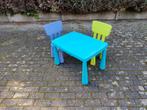 Ikea Mammut tafel + 2 stoelen, Gebruikt, Tafel(s) en Stoel(en), Ophalen