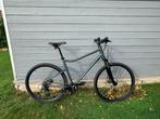 MOUNTAINBIKE RIVERSIDE 500 NACHTBLAUW - L, Fietsen en Brommers, 28 inch, Aluminium, Zo goed als nieuw, 15 tot 20 versnellingen