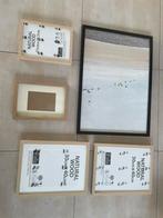 Set van 5 frames in perfecte staat, Huis en Inrichting, Woonaccessoires | Lijsten, Ophalen, Hout