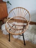Vintage rotan kinderstoel jaren 60 Rohe Noordwolde, Ophalen, Gebruikt, Overige typen