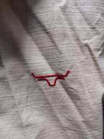 Hemd korte mouw -> 2€, Ophalen, Terralia, Beige, Halswijdte 39/40 (M)