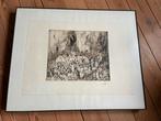 Ets uit brugge, Antiek en Kunst, Ophalen of Verzenden