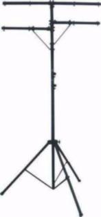 Dubbele Lichtbrug in hoogte verstelbaar van 200-350cm 014, Musique & Instruments, Pieds, Enlèvement ou Envoi, Pied pour instrument