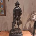 statue en bronze « le jeune chasseur », Enlèvement