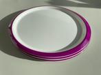 Tupperware - 4 melamine borden (NIEUW), Huis en Inrichting, Ophalen of Verzenden, Nieuw, Schaal