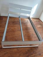 Bed 140x200 Trysil (Ikea), Ophalen, Wit, 140 cm, Zo goed als nieuw