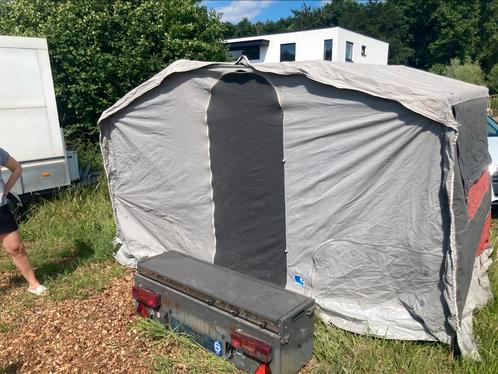 Vouwwagen 4 tot 6 personen, Caravans en Kamperen, Tenten, tot en met 6, Gebruikt, Ophalen