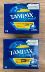 lot de 2 boîtes compak tampax, Enlèvement ou Envoi, Neuf