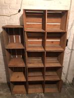 Caisses en bois Vintage étagère ou bibliothèque, Maison & Meubles, Utilisé