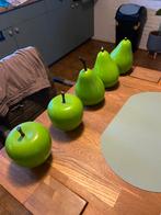 Groene appels en oeren als decoratie, Huis en Inrichting, Ophalen, Gebruikt