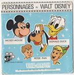 View-master Walt Disney Characters B 523 Boekje FR, Antiek en Kunst, Antiek | Speelgoed, Ophalen of Verzenden