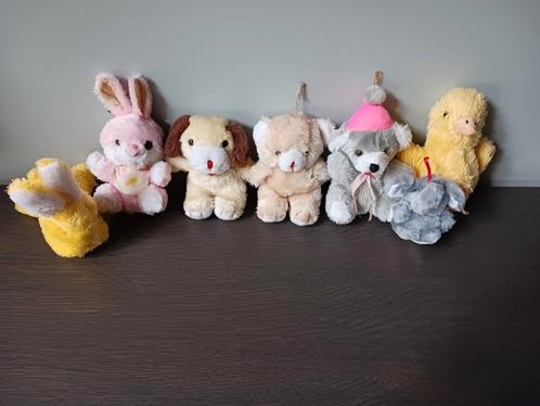 7 vintage knuffels., Kinderen en Baby's, Speelgoed | Knuffels en Pluche, Gebruikt, Ophalen of Verzenden