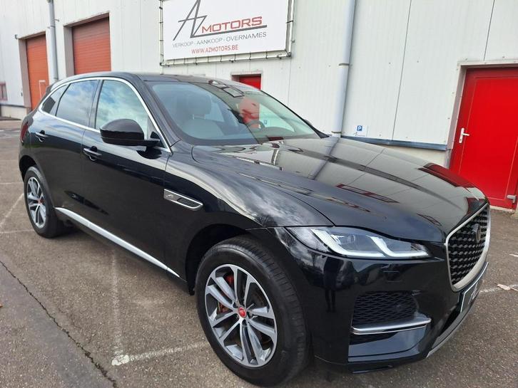Jaguar F-Pace P400e Leder/Carplay/LED/Camera/19inch/BTW incl, Auto's, Jaguar, Bedrijf, Te koop, F-Pace, 4x4, ABS, Achteruitrijcamera