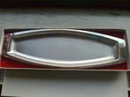Plateau en inox, utilisé 1x. Impeccable., Antiquités & Art, Enlèvement ou Envoi