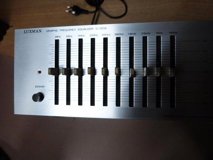 Luxman G-120A frequency  equalizer, Audio, Tv en Foto, Stereoketens, Gebruikt, Overige merken, Losse componenten, Ophalen