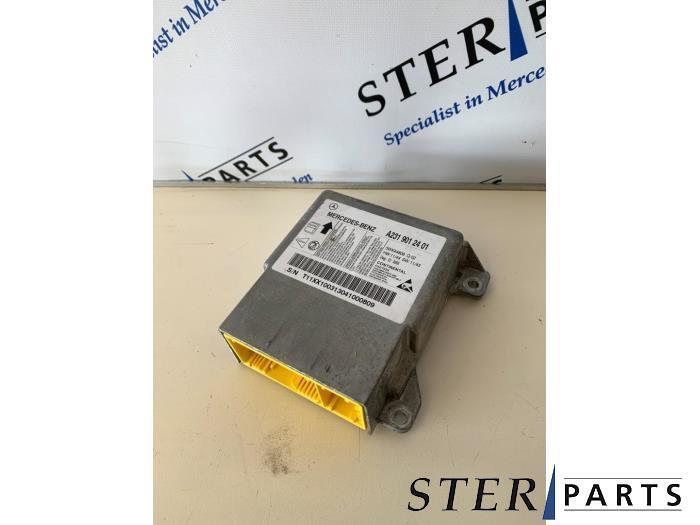 Module airbag d'un Mercedes SL, Autos : Pièces & Accessoires, Électronique & Câbles, Mercedes-Benz, Utilisé, 3 mois de garantie