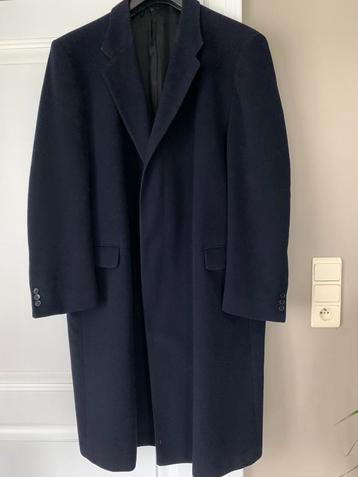 Overjas Facis XL fijne wol cashmere donker blauw, Enlèvement ou Envoi