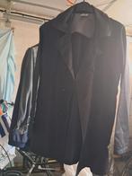 Zwart, licht jasje voor dames., Vêtements | Femmes, Vestes & Costumes, Taille 42/44 (L), Enlèvement ou Envoi, Comme neuf, Manteau