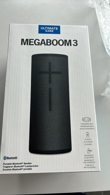 ULTIMATE EARS Boom 3 Bluetooth-luidspreker - zwart beschikbaar voor biedingen
