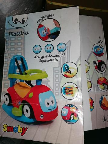 Smoby Loopwagen en schommelstoel Maestro, Enlèvement, Utilisé