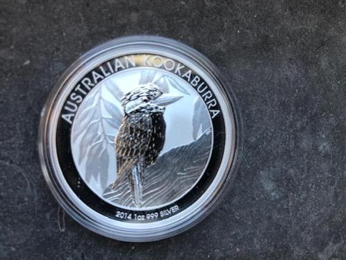 2014 Australia - Kookaburra - 1 oz silver, Timbres & Monnaies, Monnaies | Océanie, Monnaie en vrac, Argent, Enlèvement ou Envoi