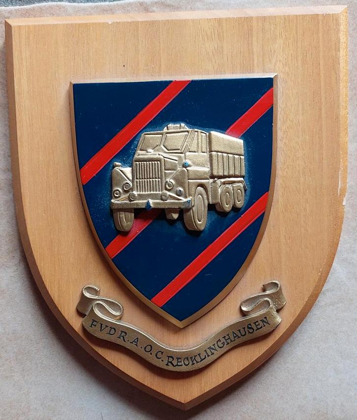 Wapen van het Britse leger van Fvdr. A.O.C Recklinghausen en, Verzamelen, Militaria | Algemeen, Ophalen of Verzenden