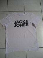 Jack & Jones T-shirt, Kleding | Heren, T-shirts, Maat 48/50 (M), Wit, Ophalen of Verzenden, Gedragen
