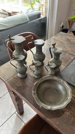 Tinnen kannenset, Antiek en Kunst, Ophalen