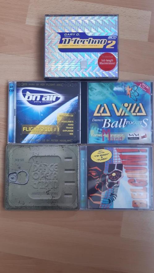 5x CD Audio divers : House - Techno - Trance, Cd's en Dvd's, Cd's | Dance en House, Gebruikt, Ophalen of Verzenden