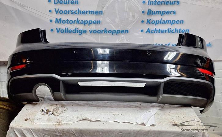 Achterbumper Audi A3 sedan S-line 8VS/8VM  8V5807385E, Auto-onderdelen, Carrosserie, Bumper, Audi, Achter, Gebruikt, Ophalen of Verzenden