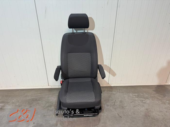 Stoel links van een Volkswagen Transporter, Auto-onderdelen, Interieur en Bekleding, Volkswagen, Gebruikt, 3 maanden garantie