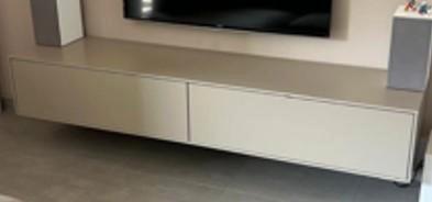 hangkast 2m breed van het merk Adatto / taupe kleurig, Huis en Inrichting, Kasten | Wandmeubels, Ophalen